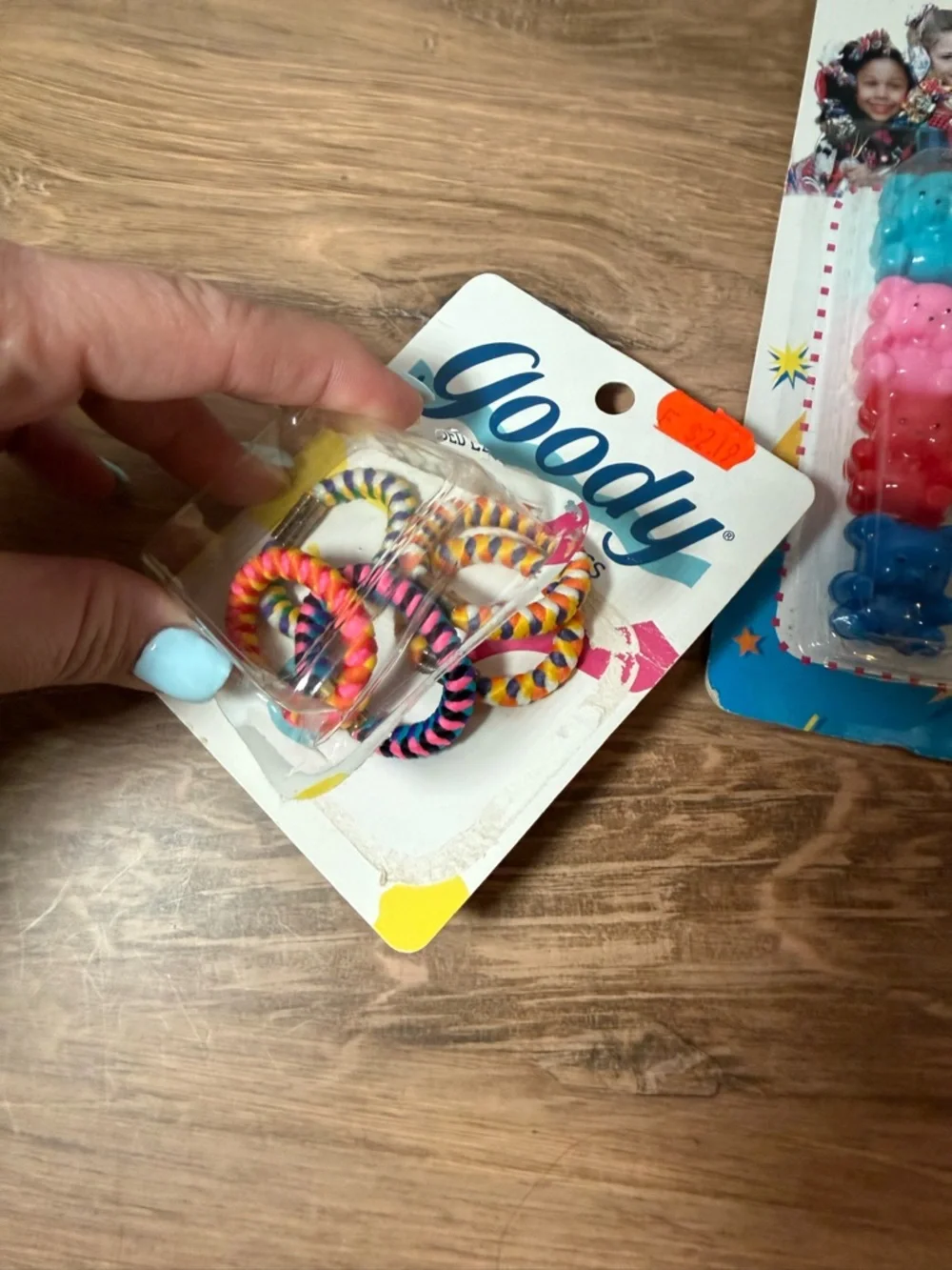 Vintage 90s Hair Accessories Bear Set